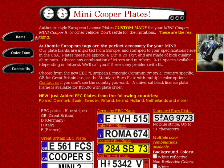 www.minicooperplates.com