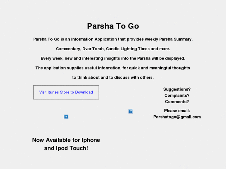 www.parshatogo.com