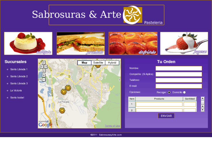 www.sabrosurasyarte.com