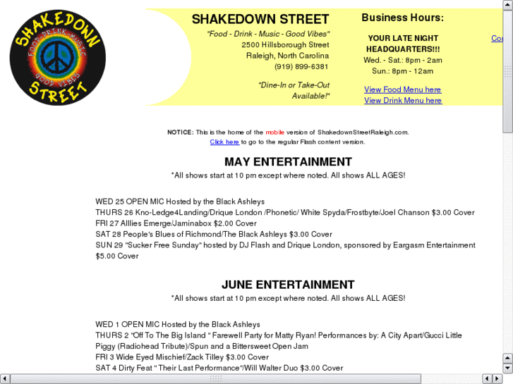 www.shakedownstreetraleigh.com