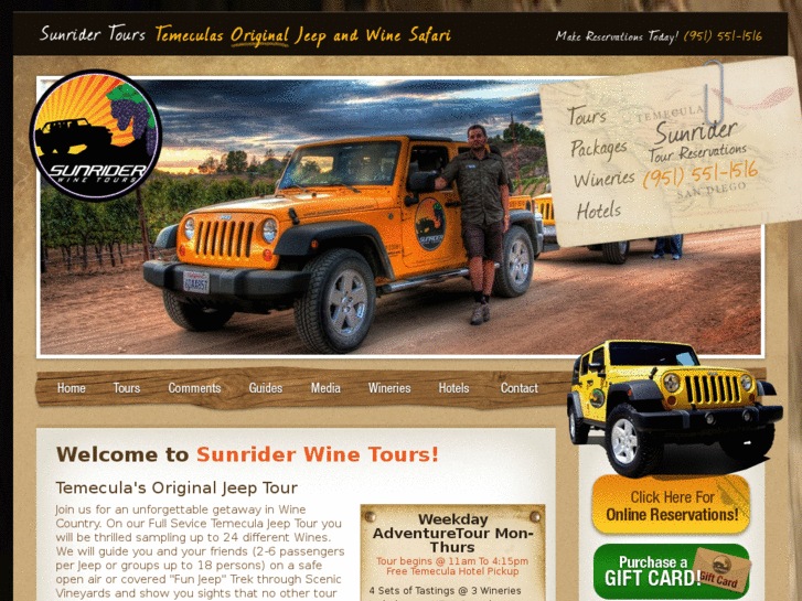 www.sunriderwinetours.com