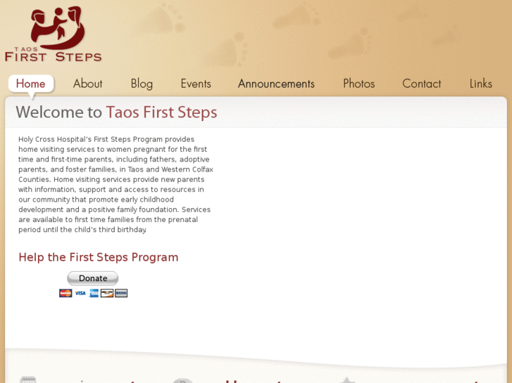 www.taosfirststeps.org