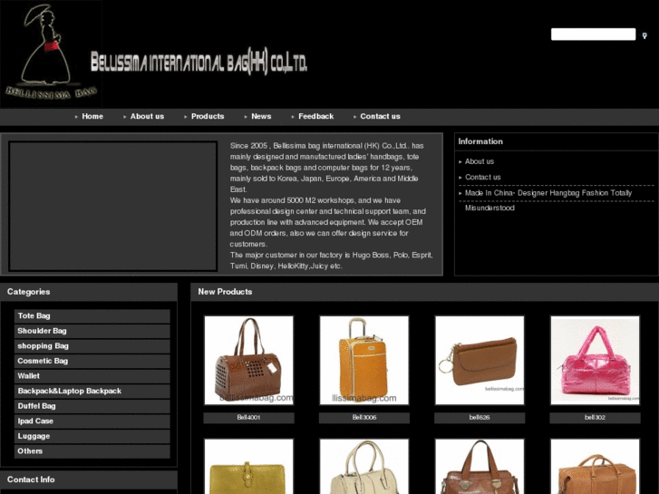 www.bellissimabag.com