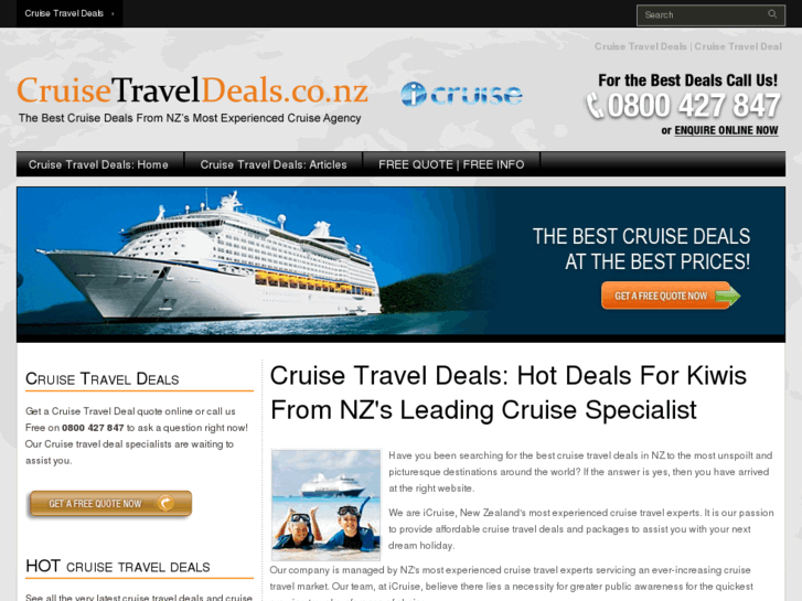 www.cruisetraveldeals.co.nz