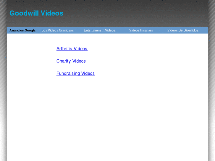 www.goodwillvideos.com