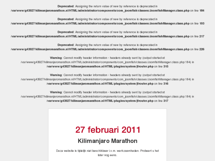 www.kilimanjaromarathon.nl