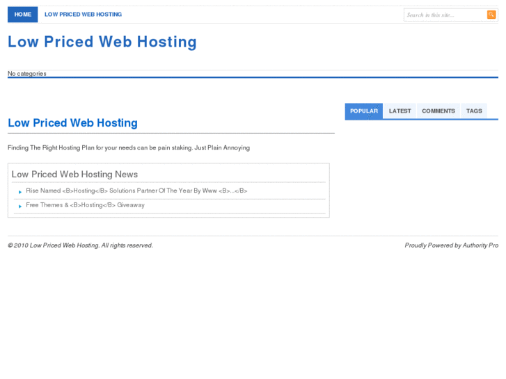 www.lowpricedwebhosting.com