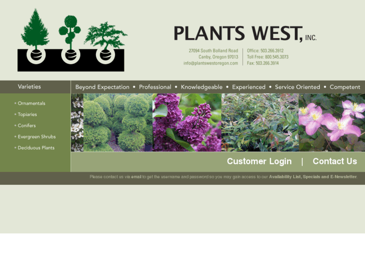 www.plantswestoregon.com