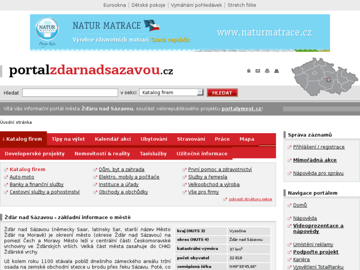 www.portalzdarnadsazavou.cz