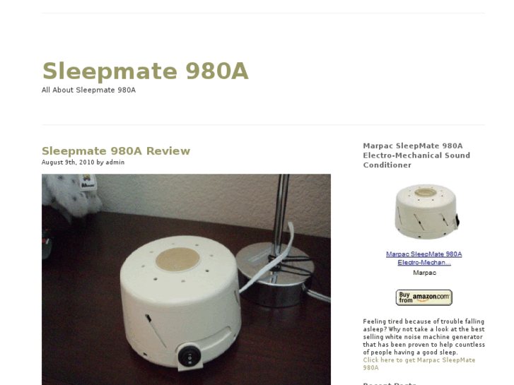 www.sleepmate980a.org