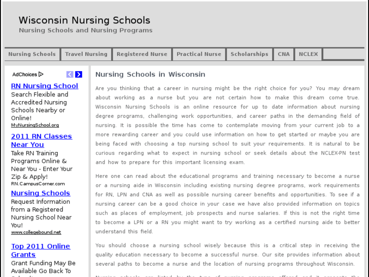 www.wisconsin-nursing-schools.com