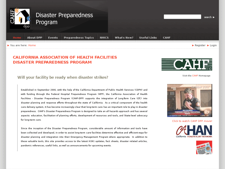 www.cahfdisasterprep.com