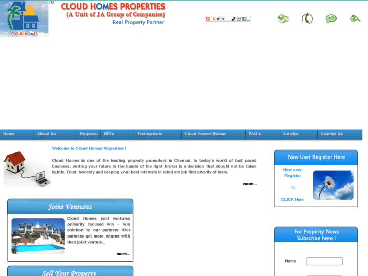 www.cloudhomesproperties.com