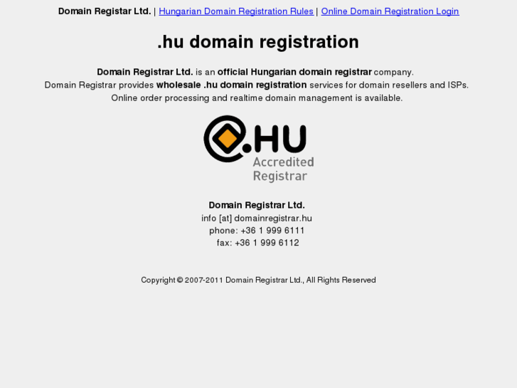 www.domainregistrar.hu