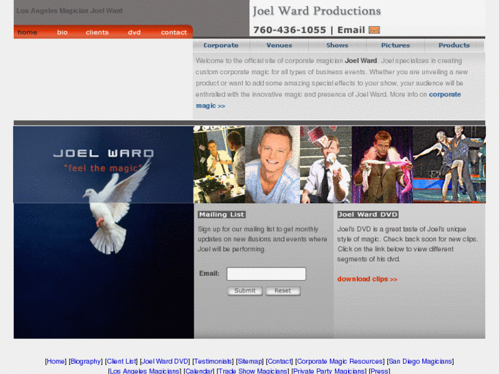 www.joelwardmagic.com