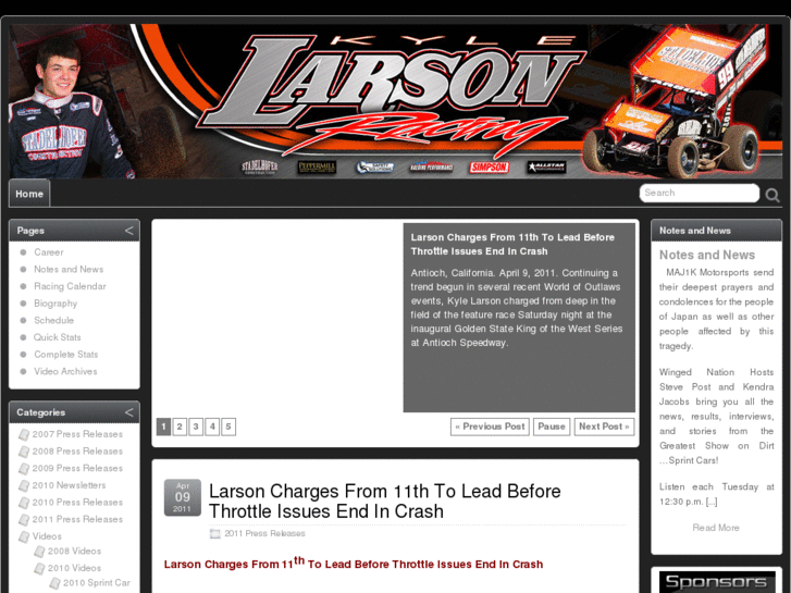 www.kylelarsonracing.net