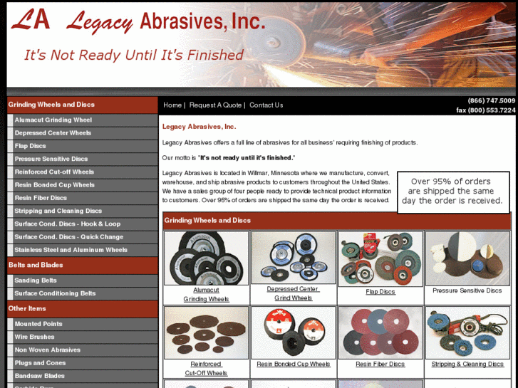 www.legacyabrasives.com