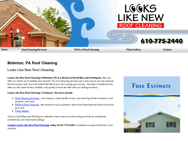 www.lookslikenewroofcleaning.com