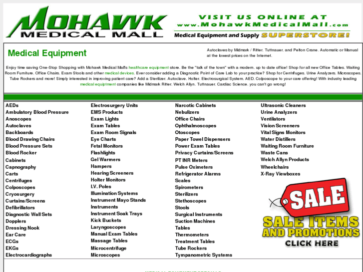 www.mohawkmedicalequipment.com