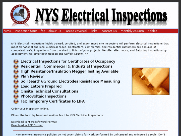 www.nyselectricalinspections.com