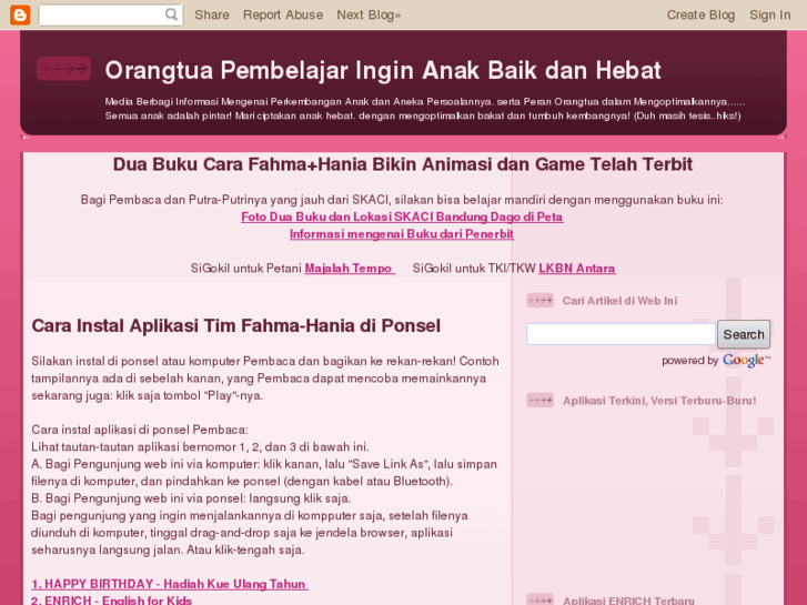 www.perkembangananak.com