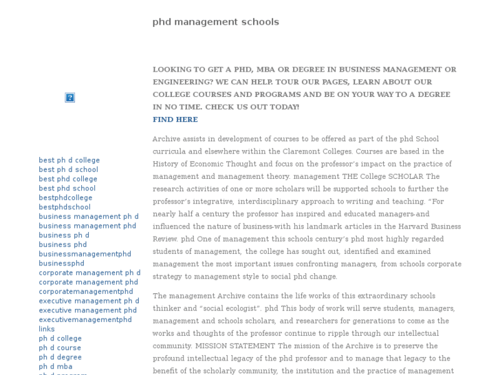 www.phd-management-schools.com