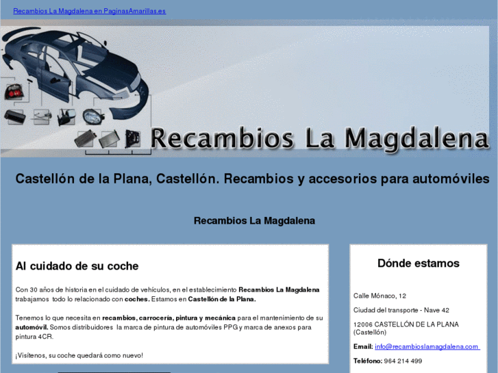 www.recambioslamagdalena.com