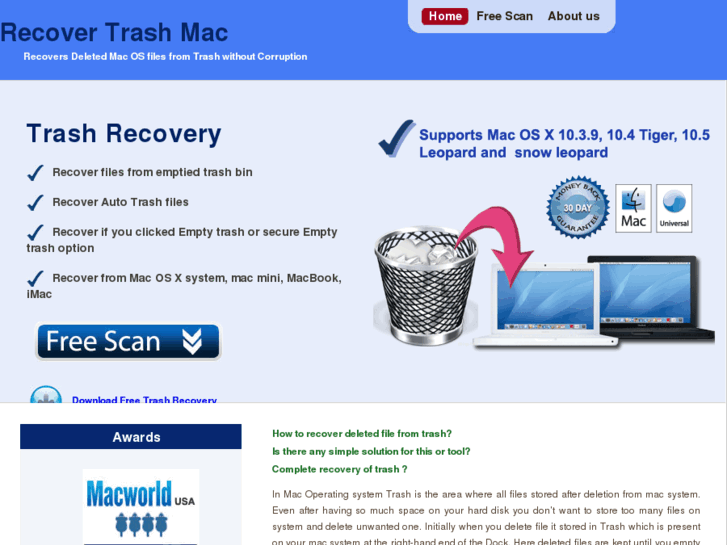 www.recovertrashmac.org