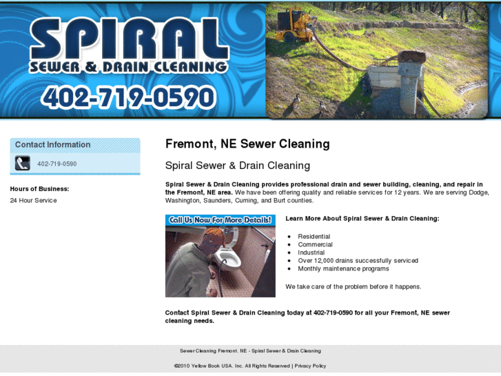 www.spiralseweranddraincleaning.com