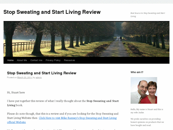 www.stopsweating-and-startliving-review.com