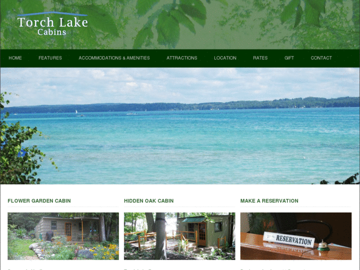 www.torchlakecabin.com