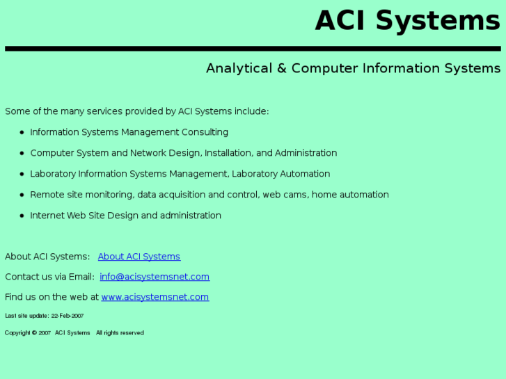 www.acisystemsnet.com