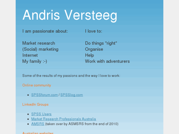 www.andrisversteeg.com