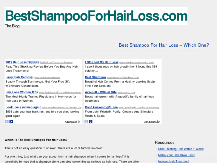 www.bestshampooforhairloss.com