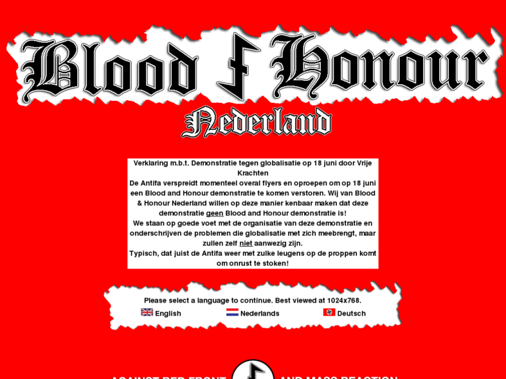 www.bloodhonournederland.com