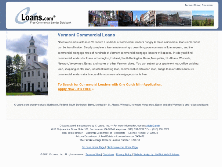 www.commercialloan-vermont.com