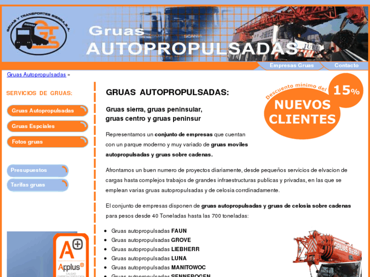 www.gruasautopropulsadas.es