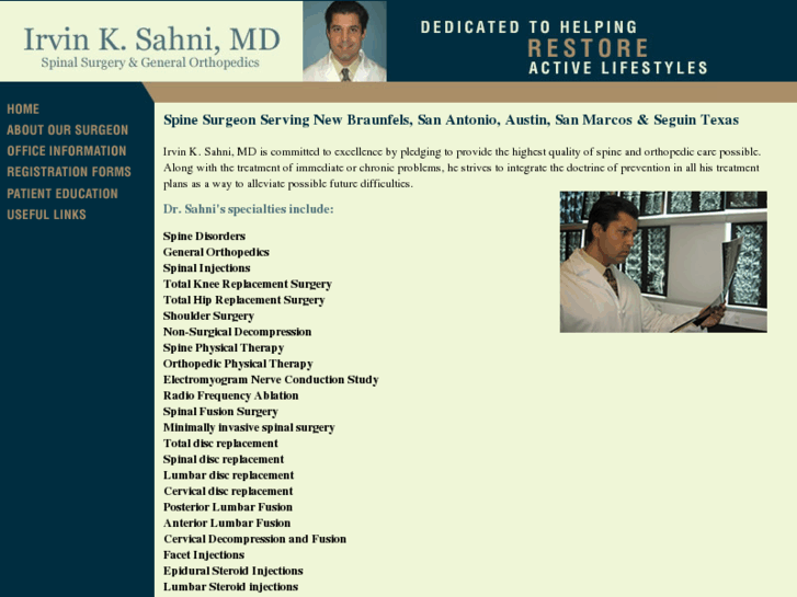 www.irvinsahnimd.com