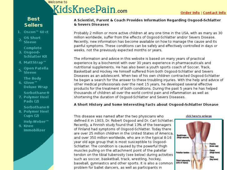 www.kidskneepain.com