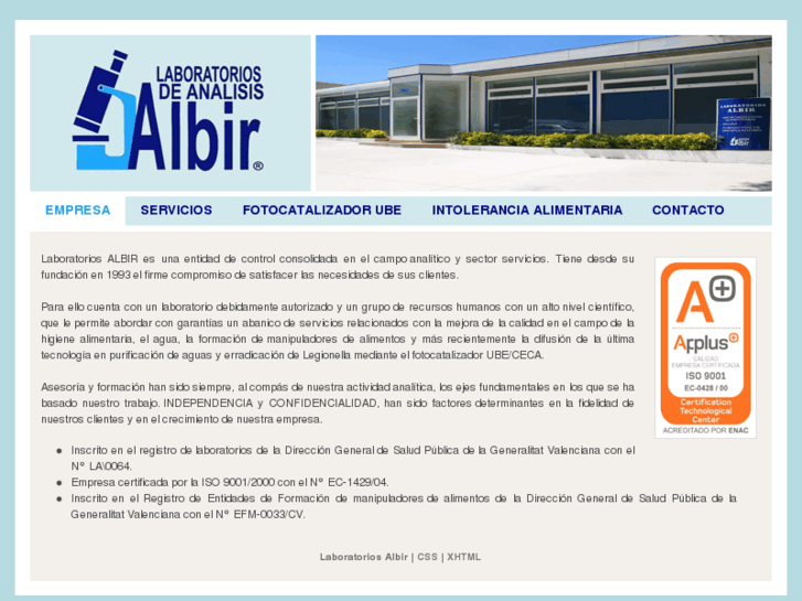 www.laboratoriosalbir.es