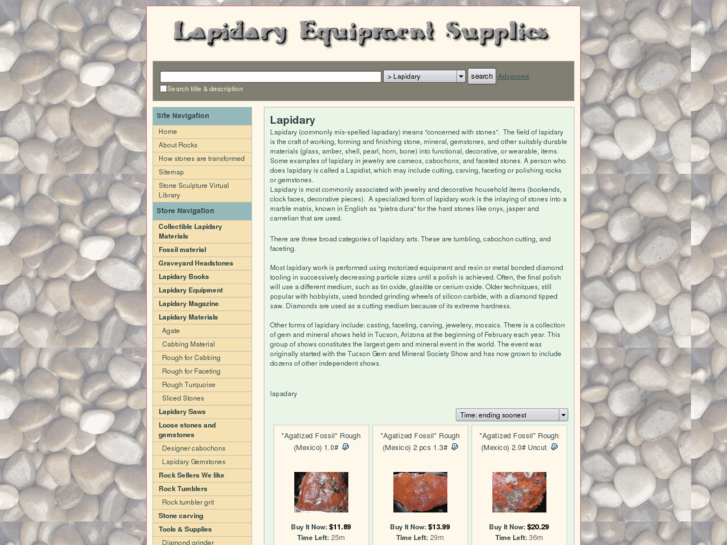 www.lapidary-equipment-supplies.com