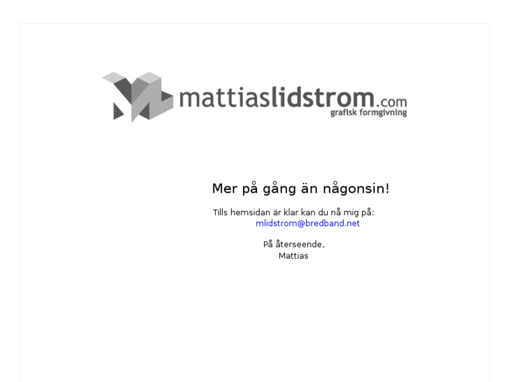 www.mattiaslidstrom.com