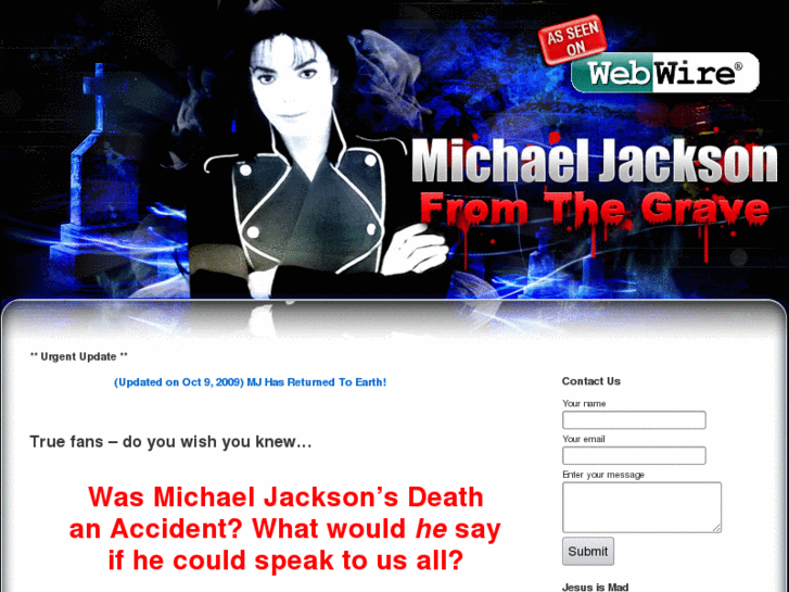 www.michaeljacksonfromthegrave.com