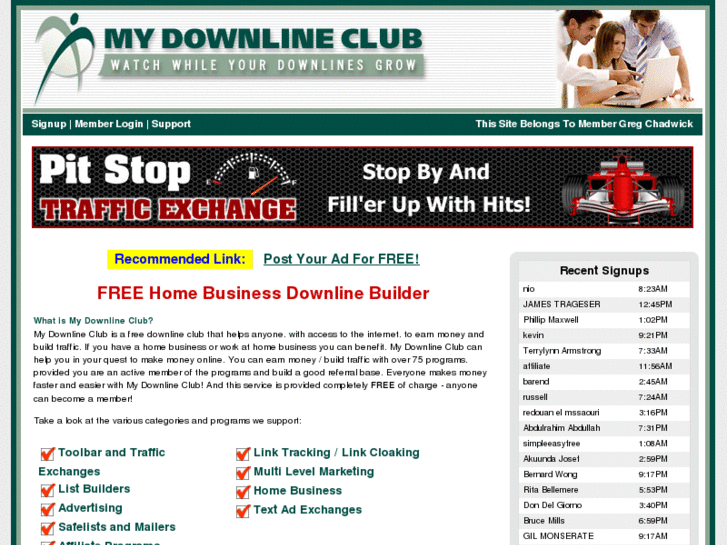 www.mydownlineclub.com