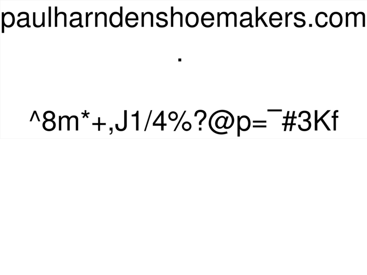 www.paulharndenshoemakers.com