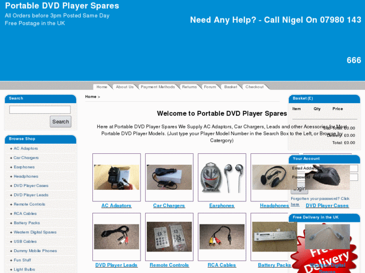 www.portabledvdplayerspares.co.uk