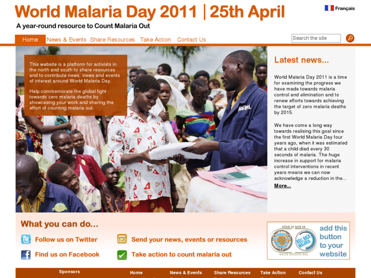 www.worldmalariaday.org