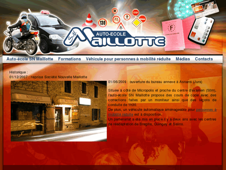 www.autoecolemaillotte.com