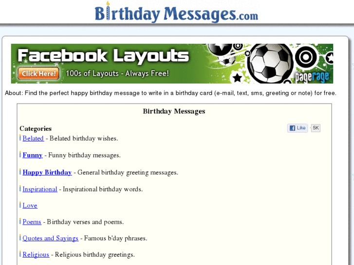 www.bdaymessages.com