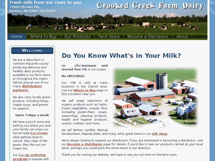 www.crookedcreekfarmdairy.com